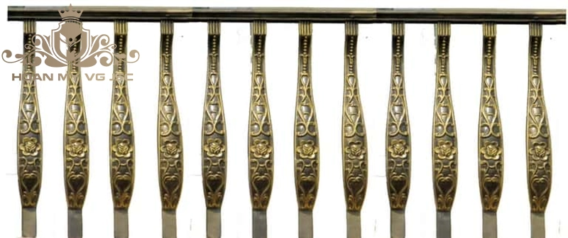 giá lan can đồng đúc