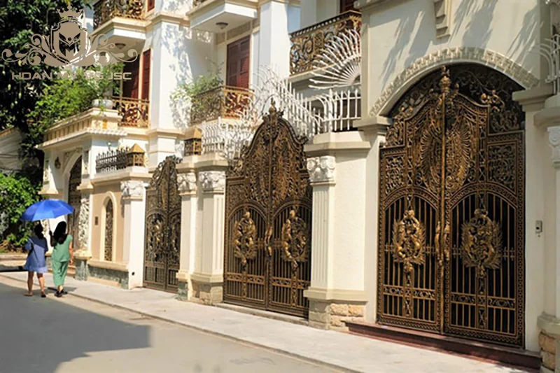 mẫu cổng nhà vườn đẹp