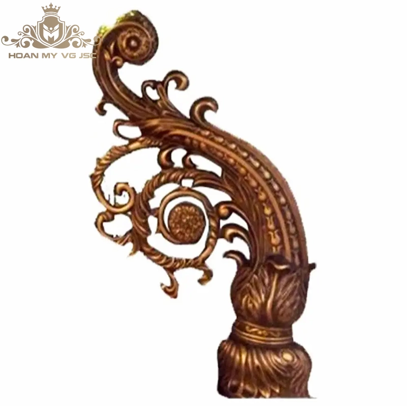 trụ cầu thang nhôm đúc