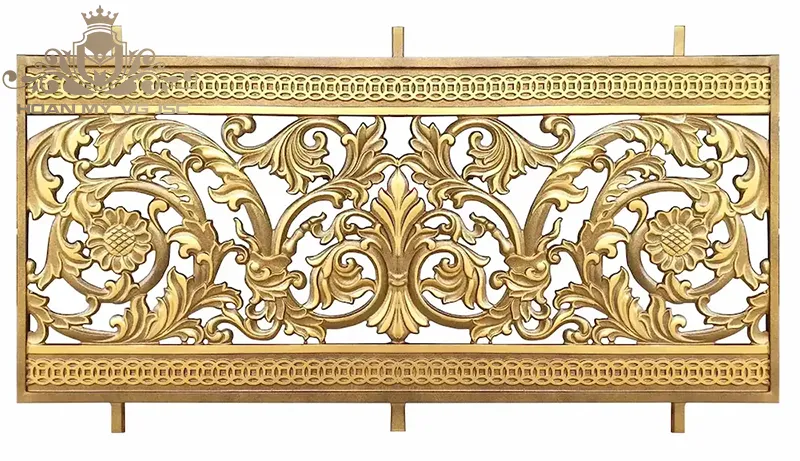 lan can cầu thang nhôm đúc