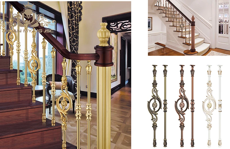 lan can đúc đồng