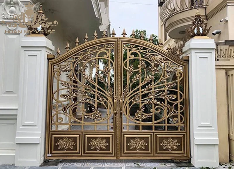 Top 9+ Mẫu Cổng Nhôm Đúc Đơn Giản Được Yêu Thích Nhất