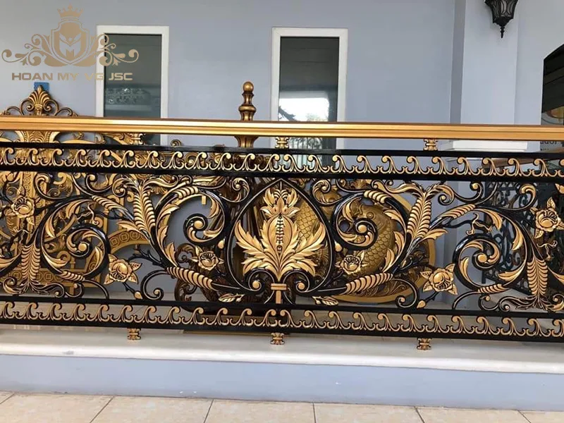 lan can đồng đúc