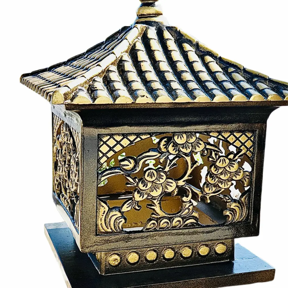 ĐÈN TRỤ CỔNG NHÔM ĐÚC D04HMVG