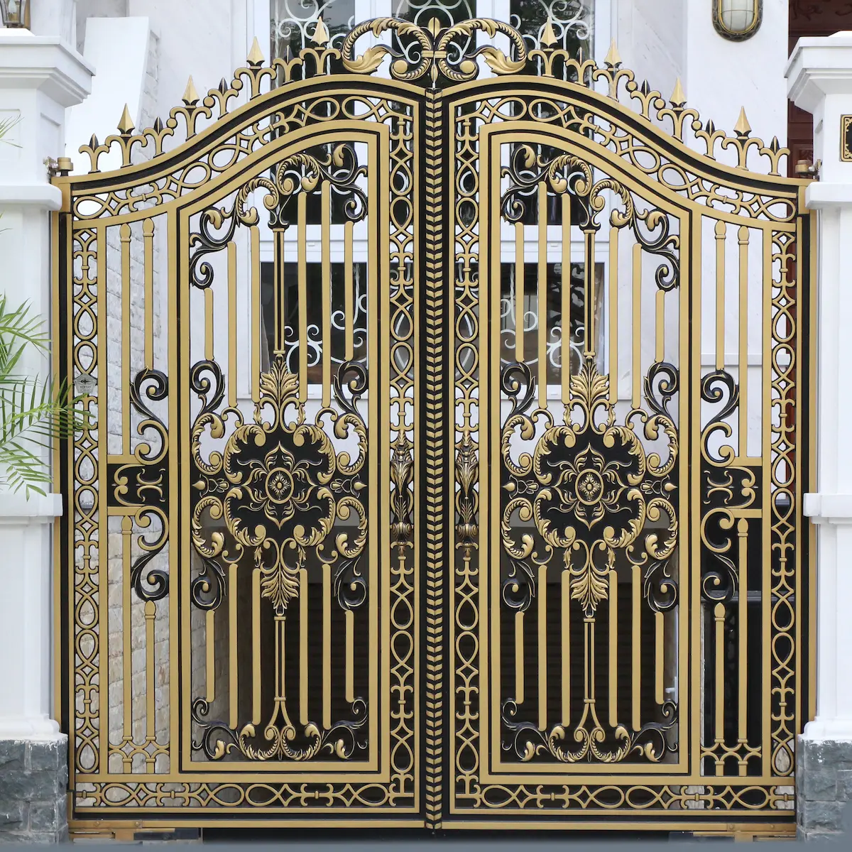 CỔNG NHÔM ĐÚC C35HMVG