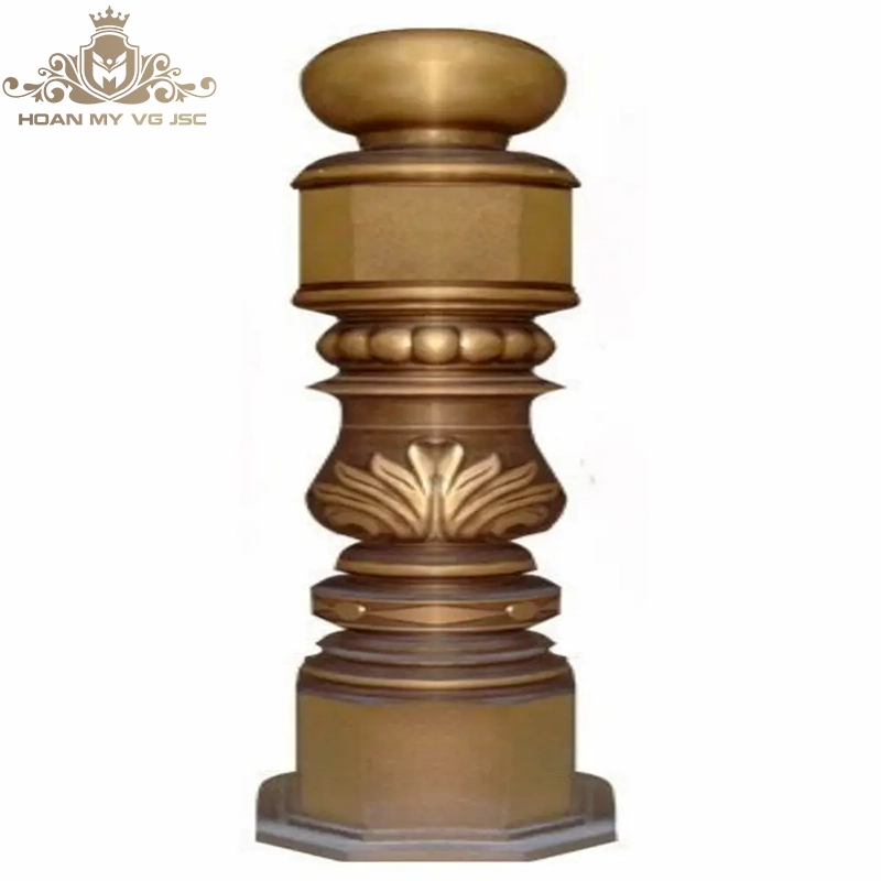 trụ đề ba nhôm đúc