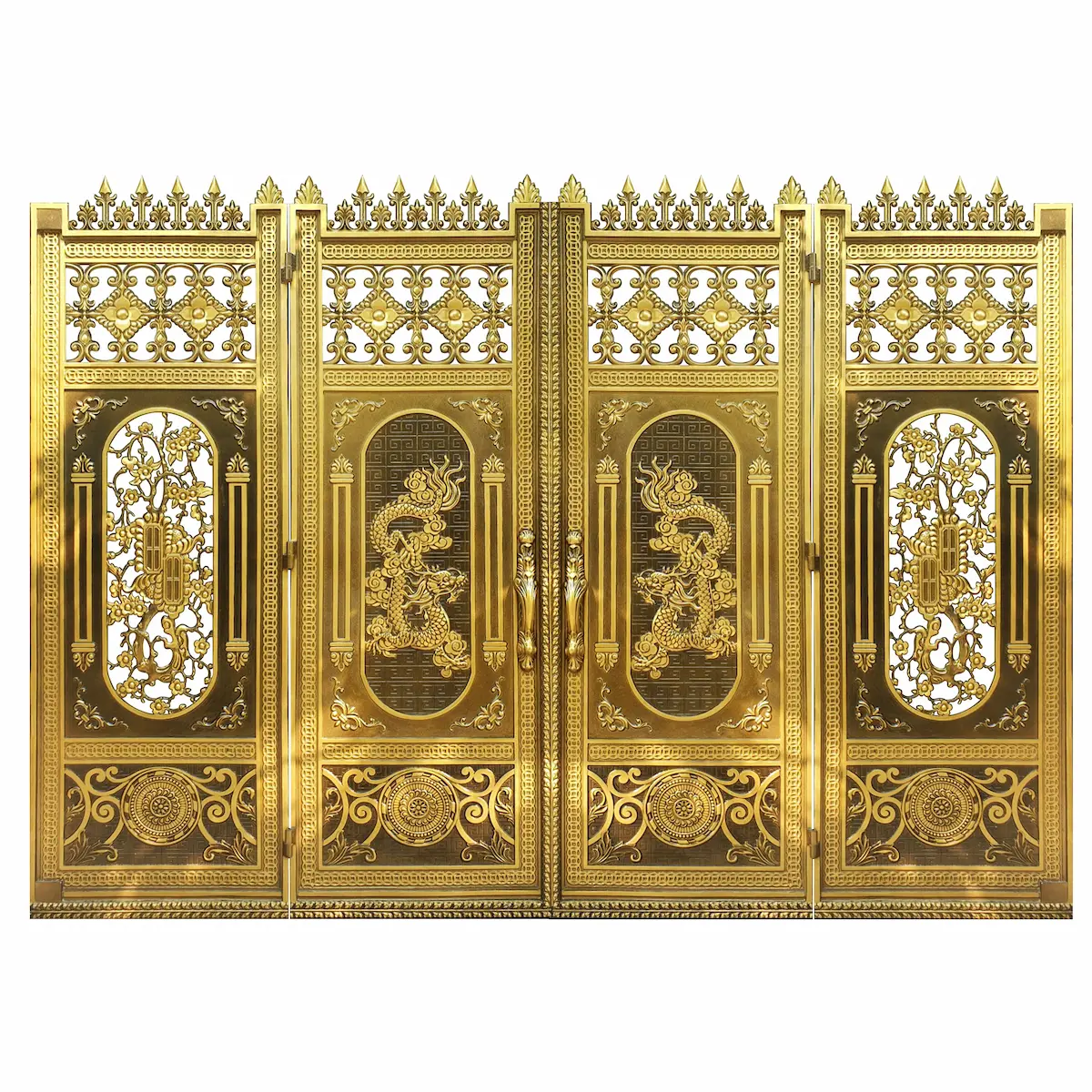 CỔNG NHÔM ĐÚC C20HMVG