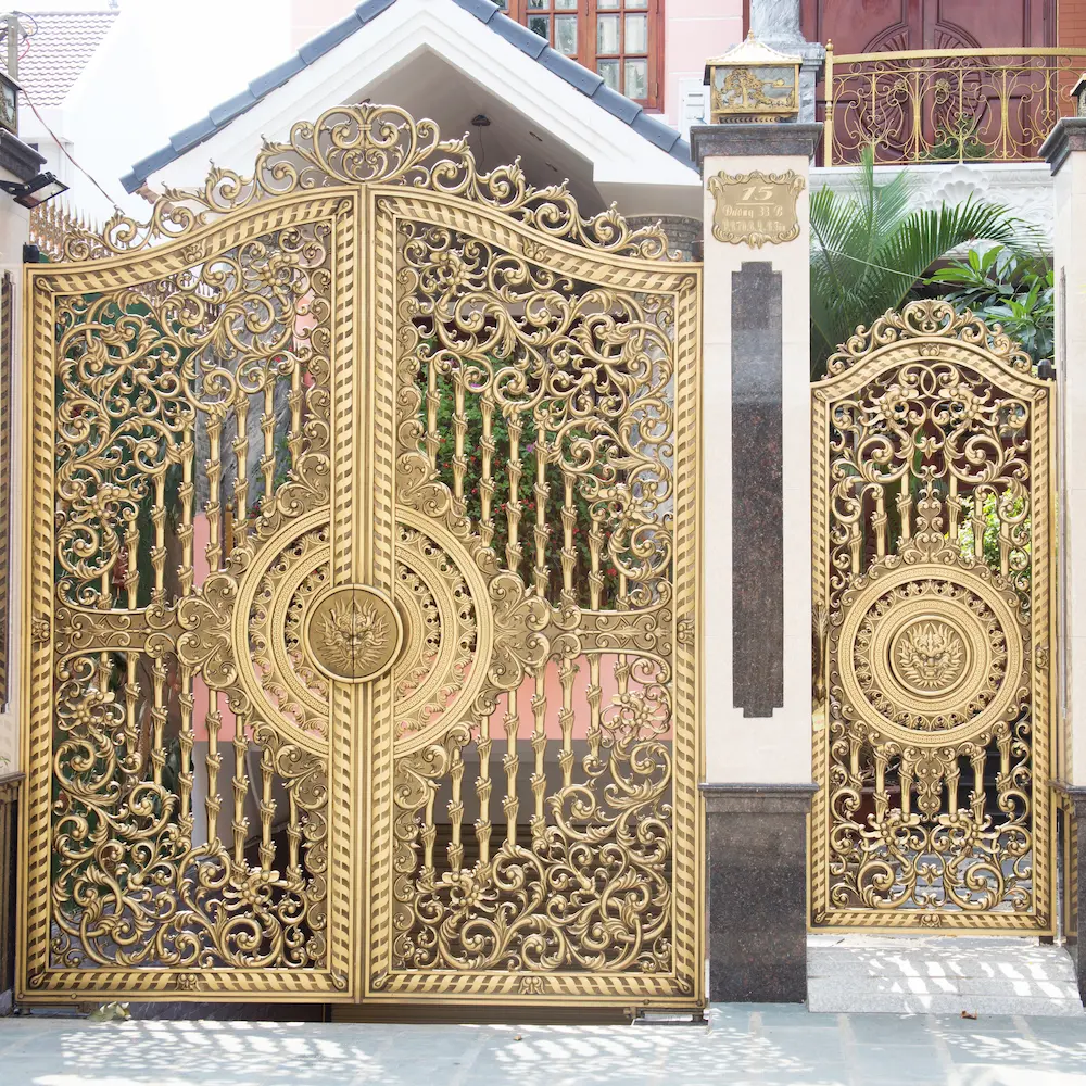 CỔNG NHÔM ĐÚC C07HMVG