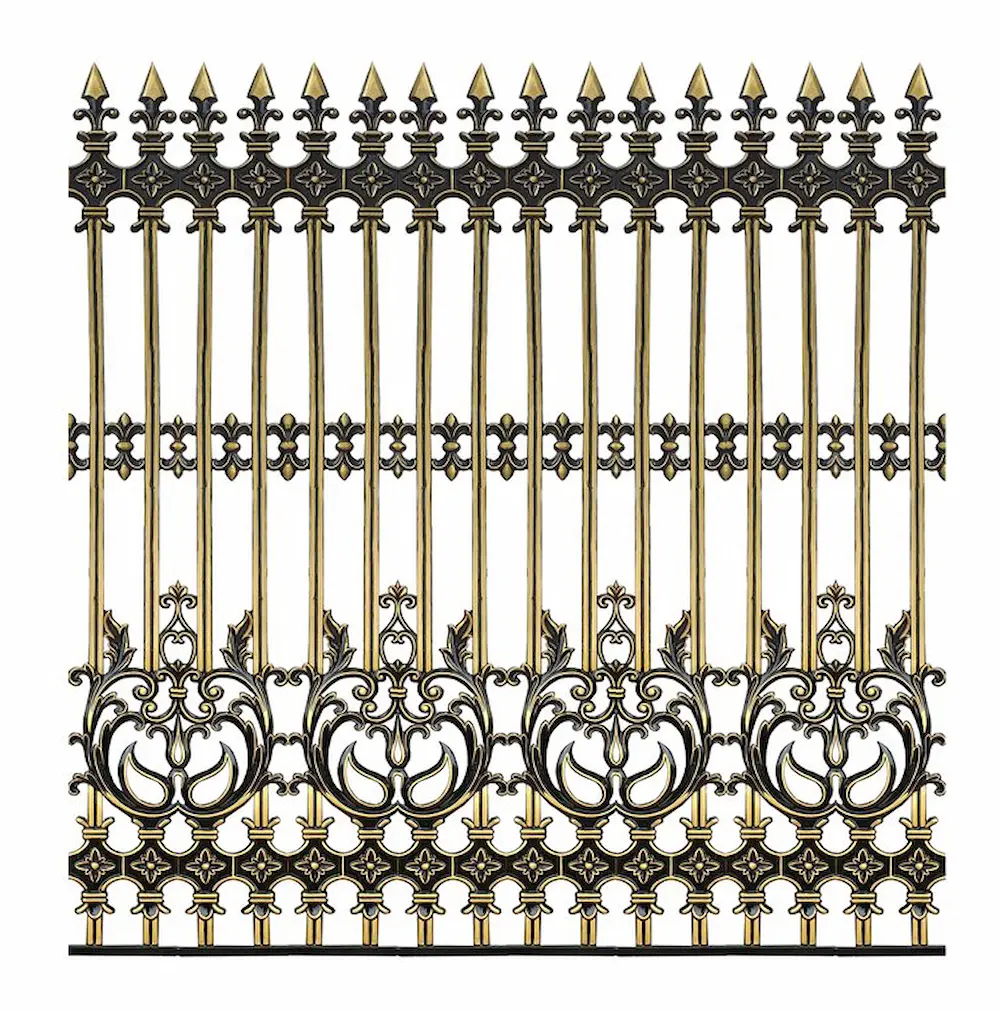 HÀNG RÀO NHÔM ĐÚC HRB03HMVG