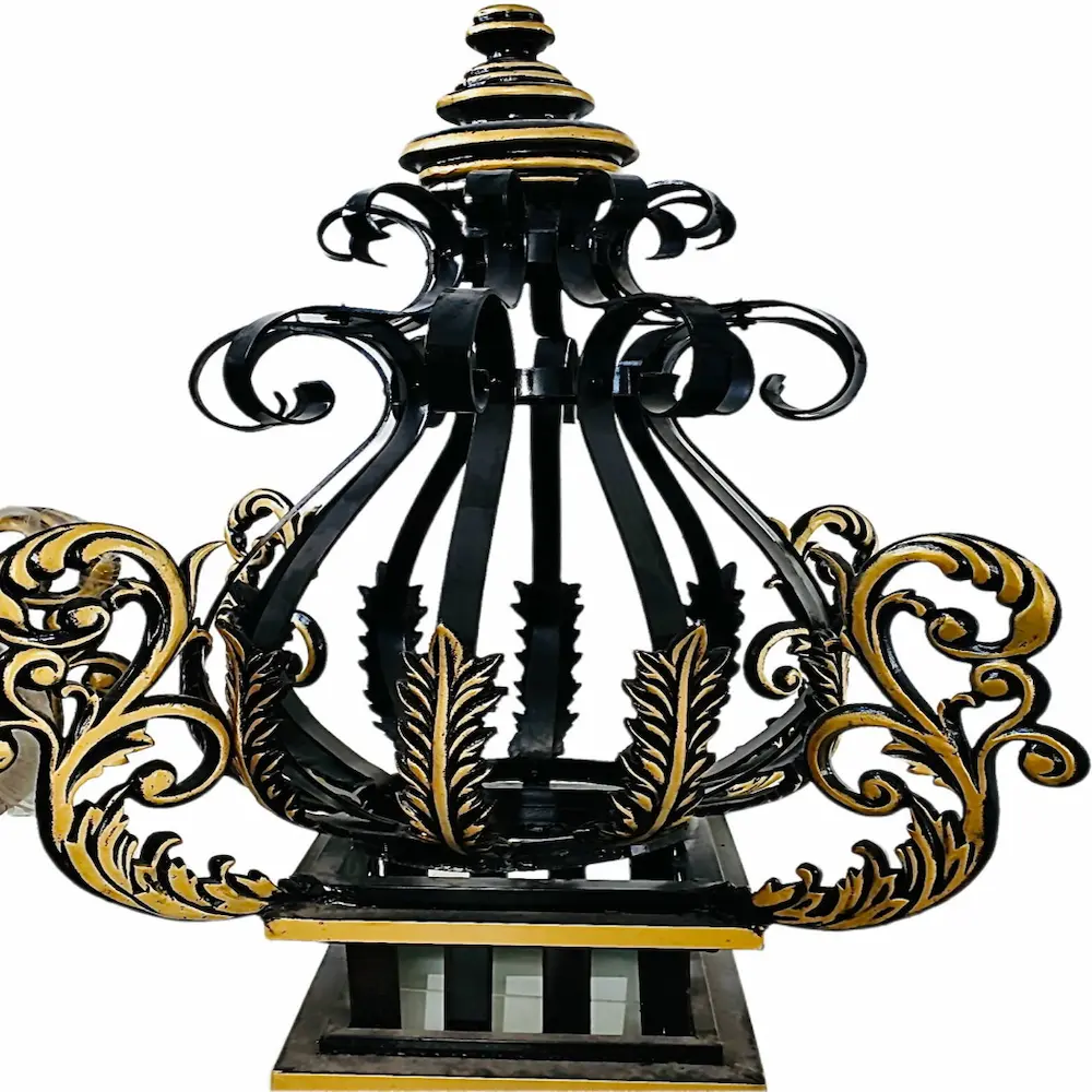 ĐÈN TRỤ CỔNG NHÔM ĐÚC D02HMVG