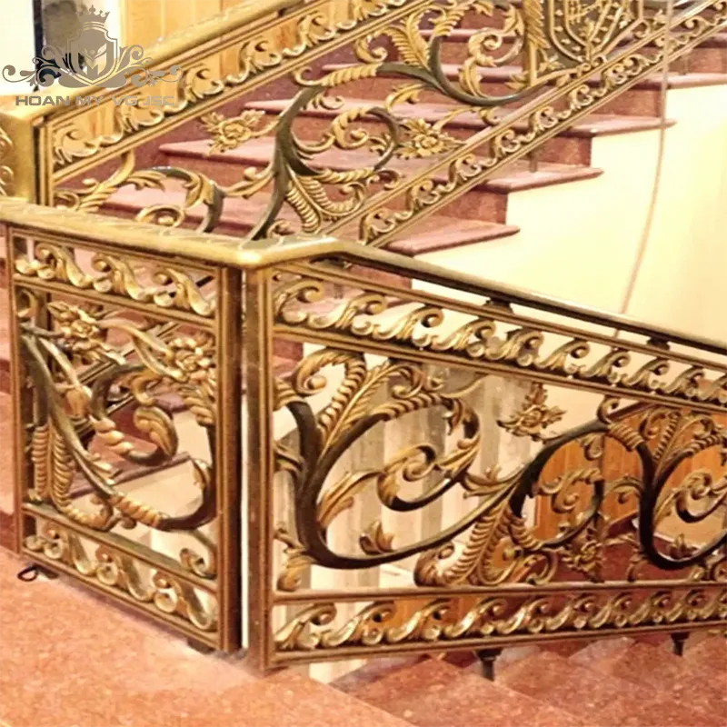 cầu thang nhôm đúc