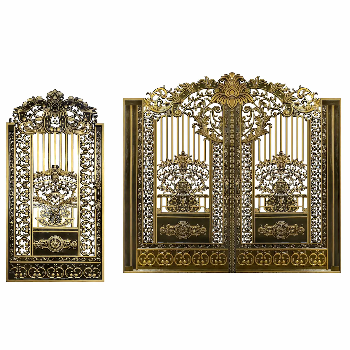 CỔNG NHÔM ĐÚC C28HMVG