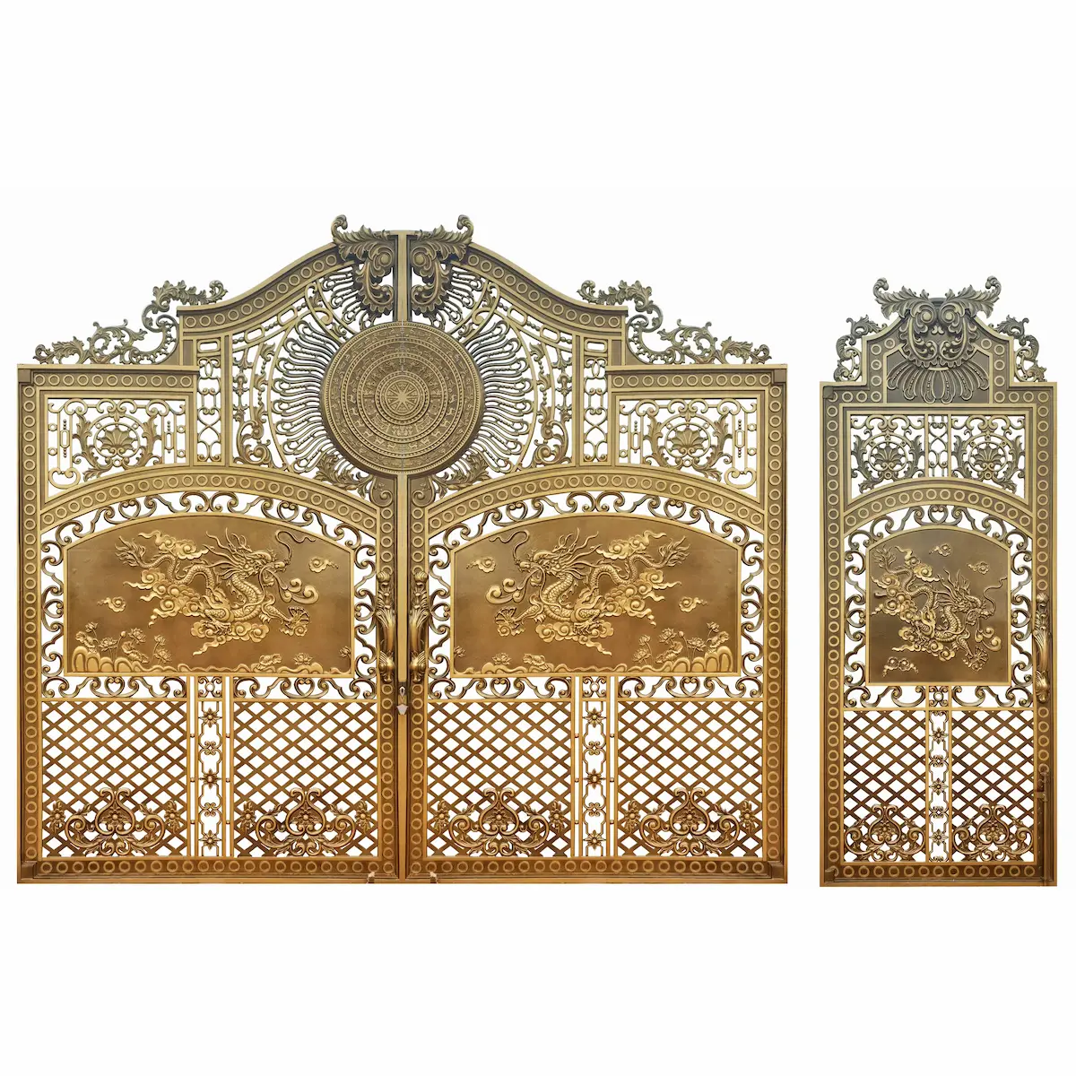 CỔNG NHÔM ĐÚC C18HMVG