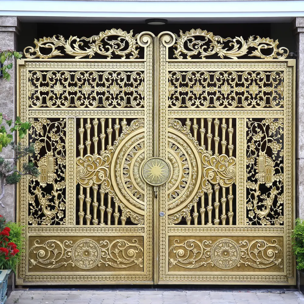 CỔNG NHÔM ĐÚC C08HMVG