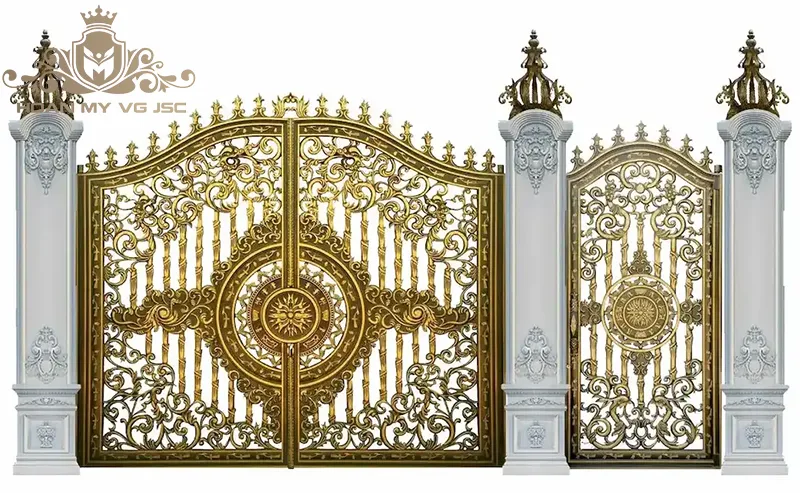 chông rào nhôm đúc