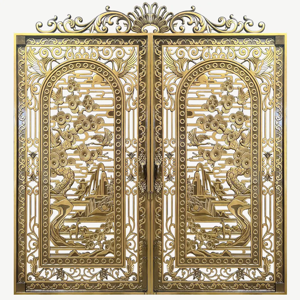 CỔNG NHÔM ĐÚC C11HMVG