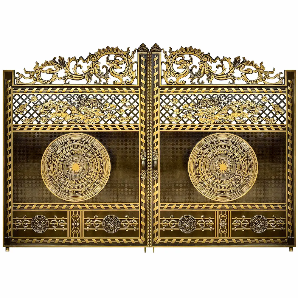 CỔNG NHÔM ĐÚC C25HMVG