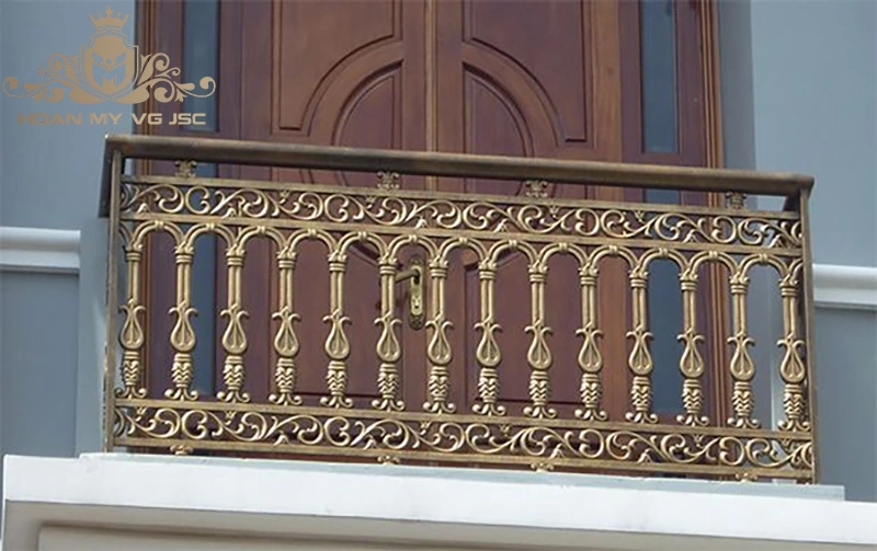 báo giá lan can đồng đúc