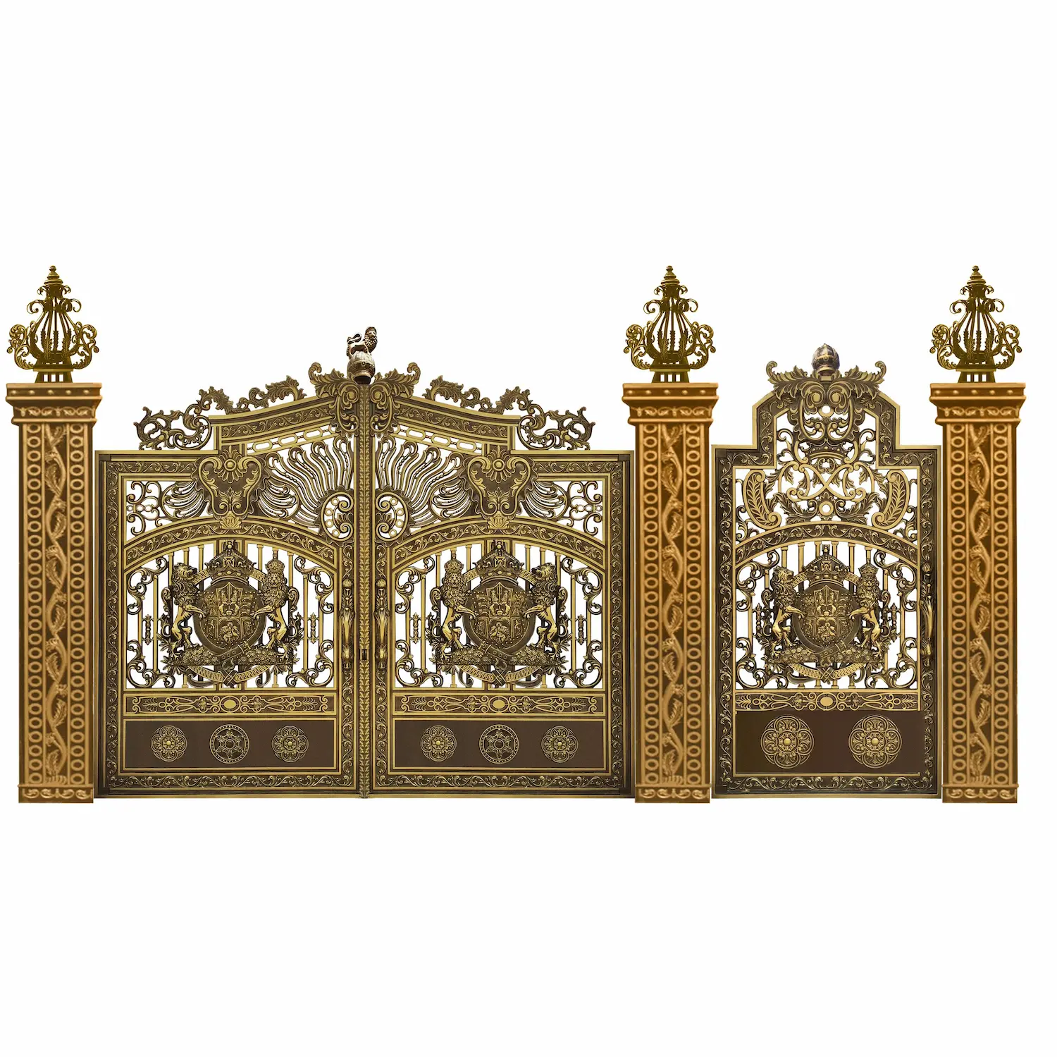 CỔNG NHÔM ĐÚC C16HMVG