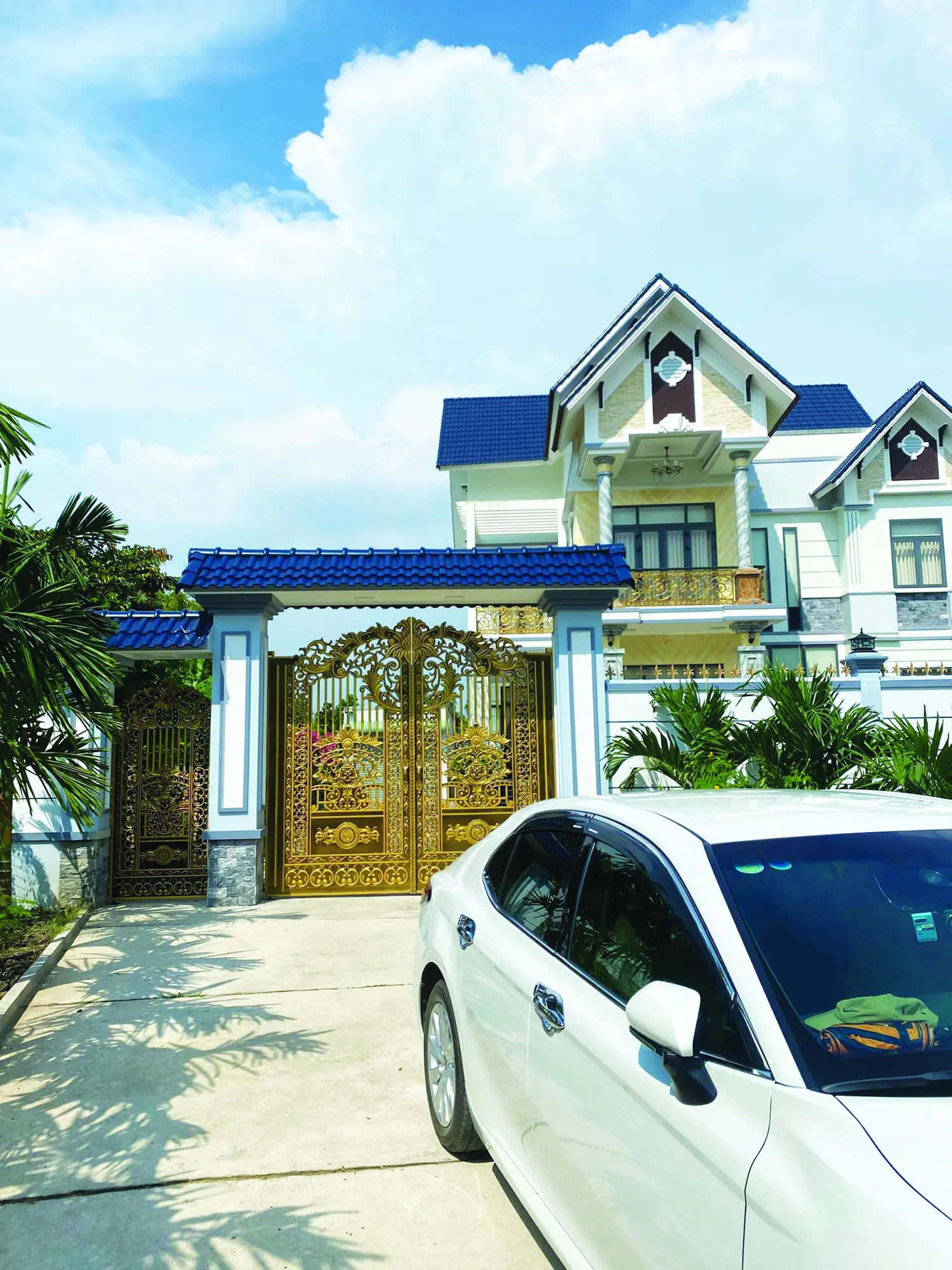 Công trình biệt thự- Chợ Gò Đen- Long An