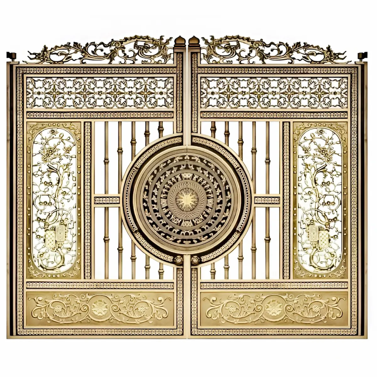 CỔNG NHÔM ĐÚC C23HMVG