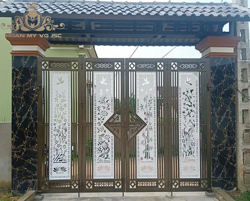 kích thước lỗ ban cửa cổng