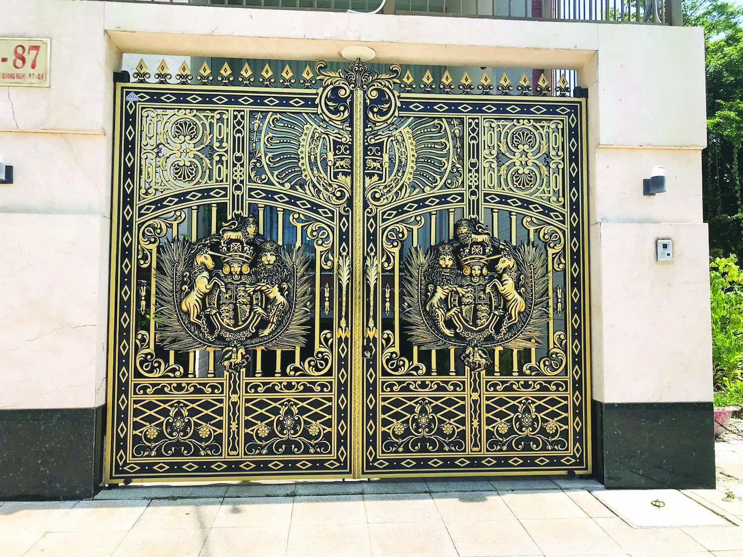 Công trình nhà số 87 -Đường Quang Nghị P7- Quận 8-TP Hồ Chí Minh