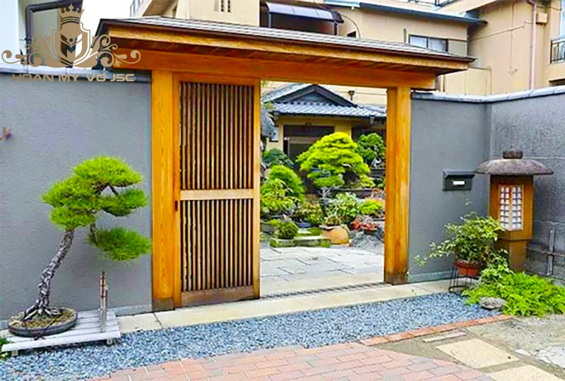 mẫu cổng đẹp nhà vườn