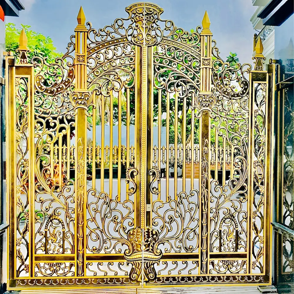 CỔNG NHÔM ĐÚC C14HMVG