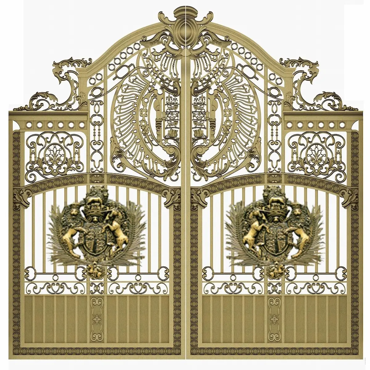 CỔNG NHÔM ĐÚC C38HMVG