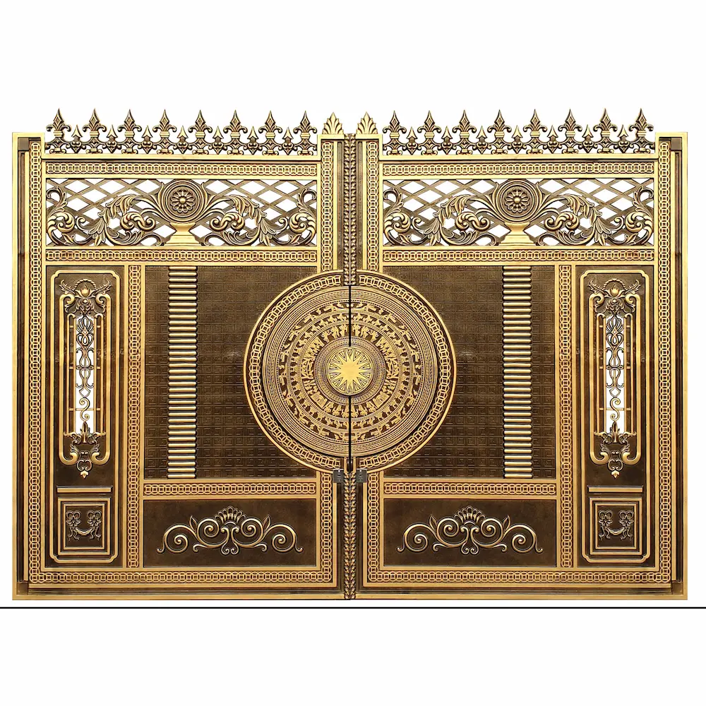 CỔNG NHÔM ĐÚC C17HMVG