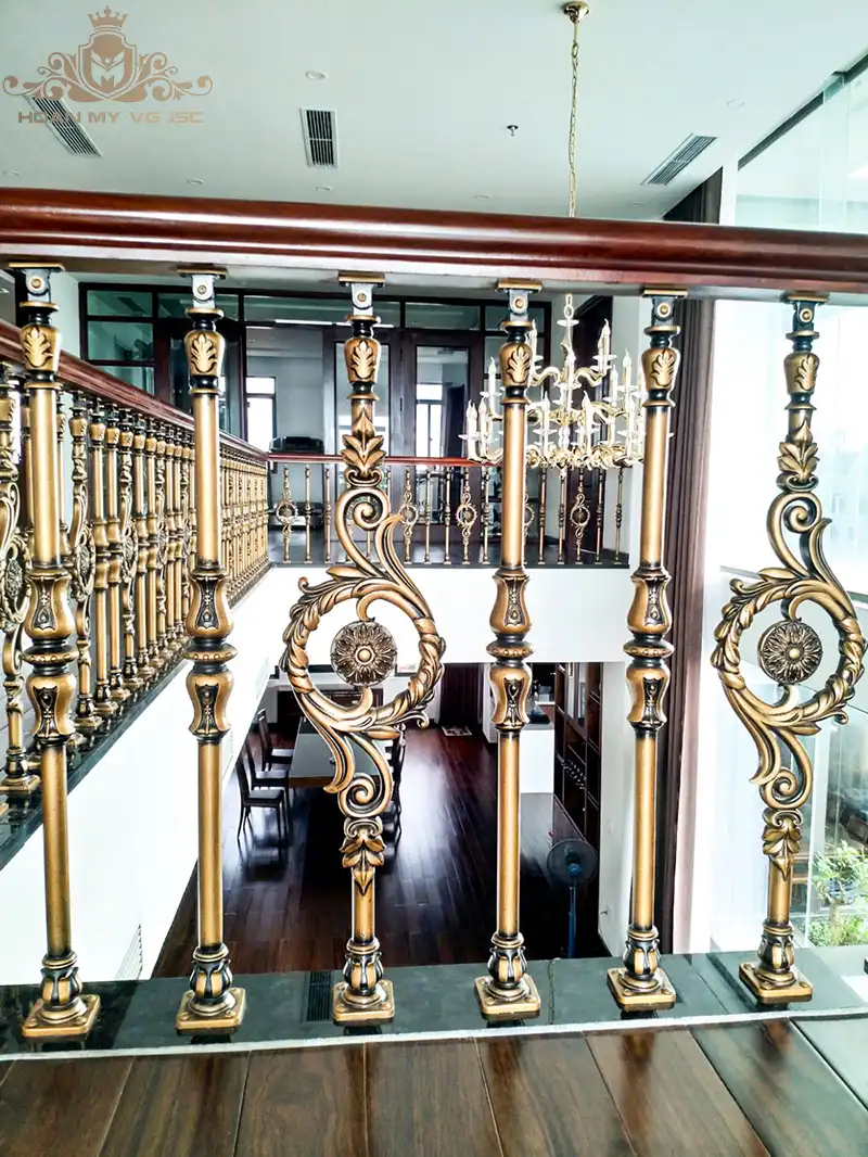 báo giá lan can đồng đúc