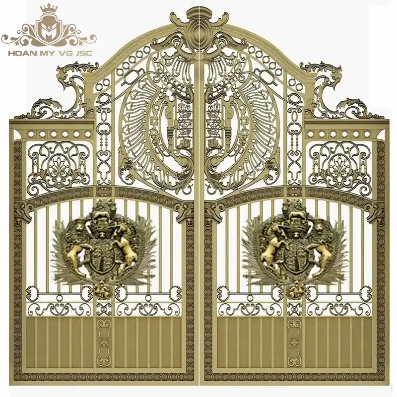 #Top 9+ Mẫu Cổng Nhôm Đúc 2 Cánh Sang Trọng Nhất Hiện Nay