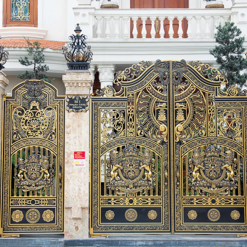 CỔNG NHÔM ĐÚC C09HMVG