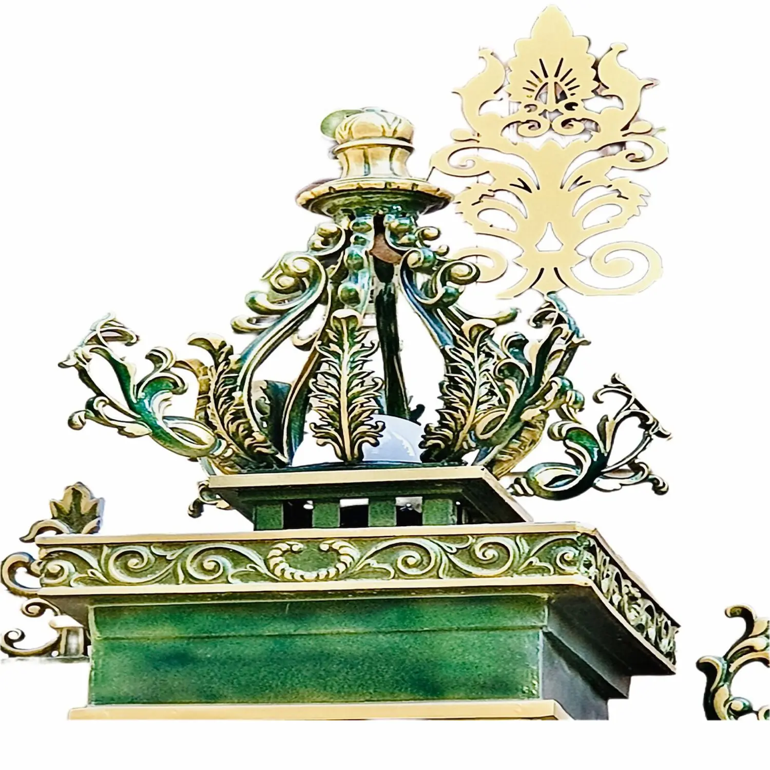 ĐÈN TRỤ CỔNG NHÔM ĐÚC D01HMVG