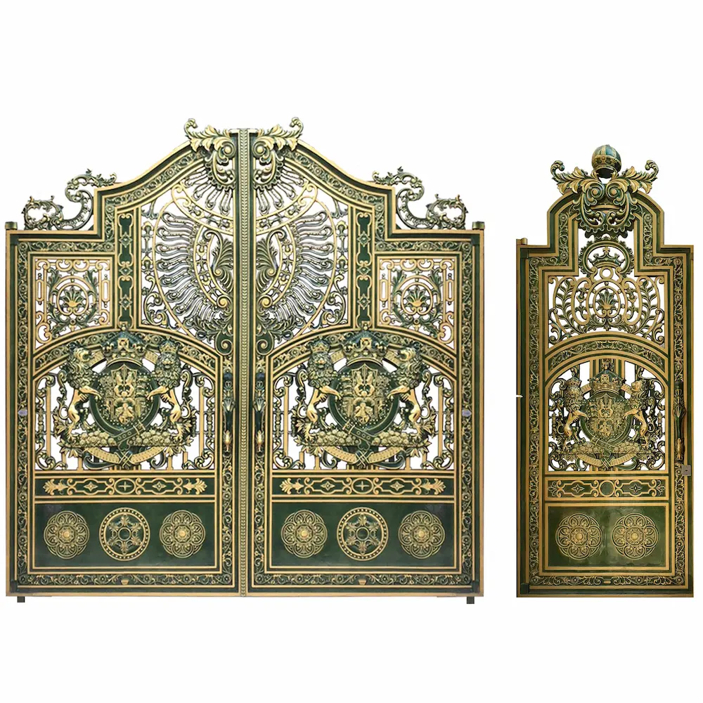 CỔNG NHÔM ĐÚC C10HMVG